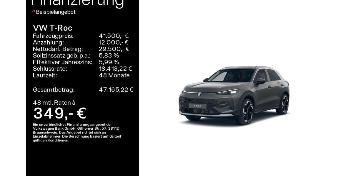 VW T-Roc 2.900 km 41.450 &euro; Mühlheim 63165