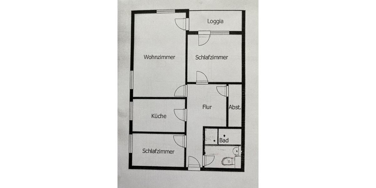 Etagenwohnung Mainaschaff - 3.5 Zimmer, 80 m&sup2;, 229.000&euro; | Angebot:27071781