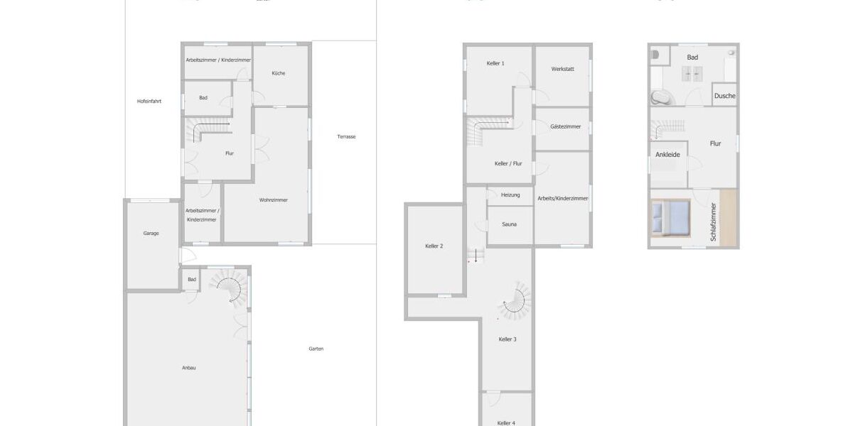 Provisionsfrei* Modernes Einfamilienhaus mit Anbau, Garten, Kamin, Terrasse 260m² Wohnflächenpotenzial - Gewerbeobjekt Reinheim | Angebot:27294908