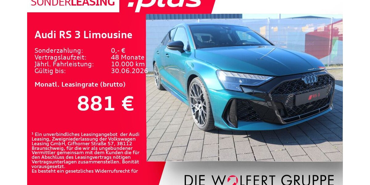 Audi RS3 10.650 km 74.758 &euro; Großwallstadt 63868