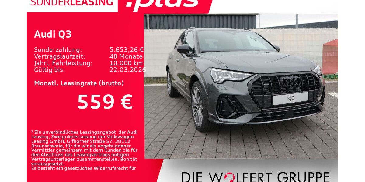 Audi Q3 7.180 km 54.956 &euro; Großwallstadt 63868