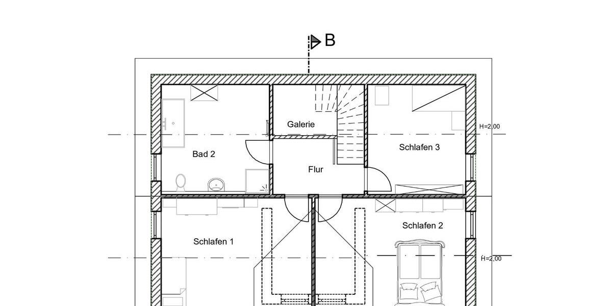 Maisonettenwohnung Bad König - 5 Zimmer, 135 m&sup2;, 1.400&euro; | Angebot:26577822
