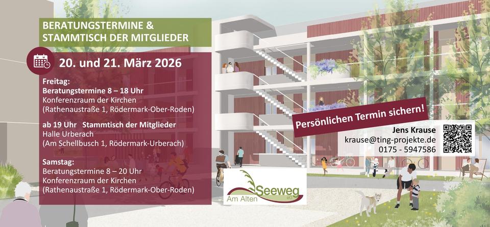 Erdgeschoßwohnung Rödermark - 3 Zimmer, 74 m&sup2;, 540&euro; | Angebot:25434175