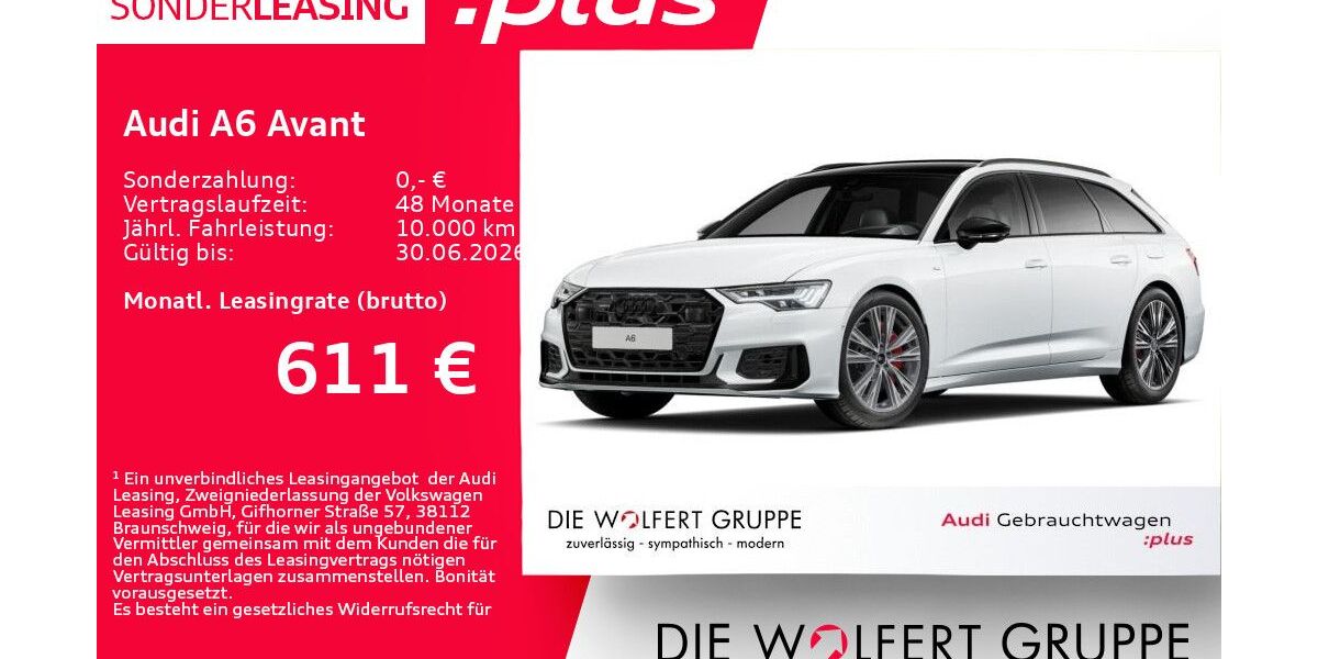 Audi A6 6.705 km 60.885 &euro; Großwallstadt 63868