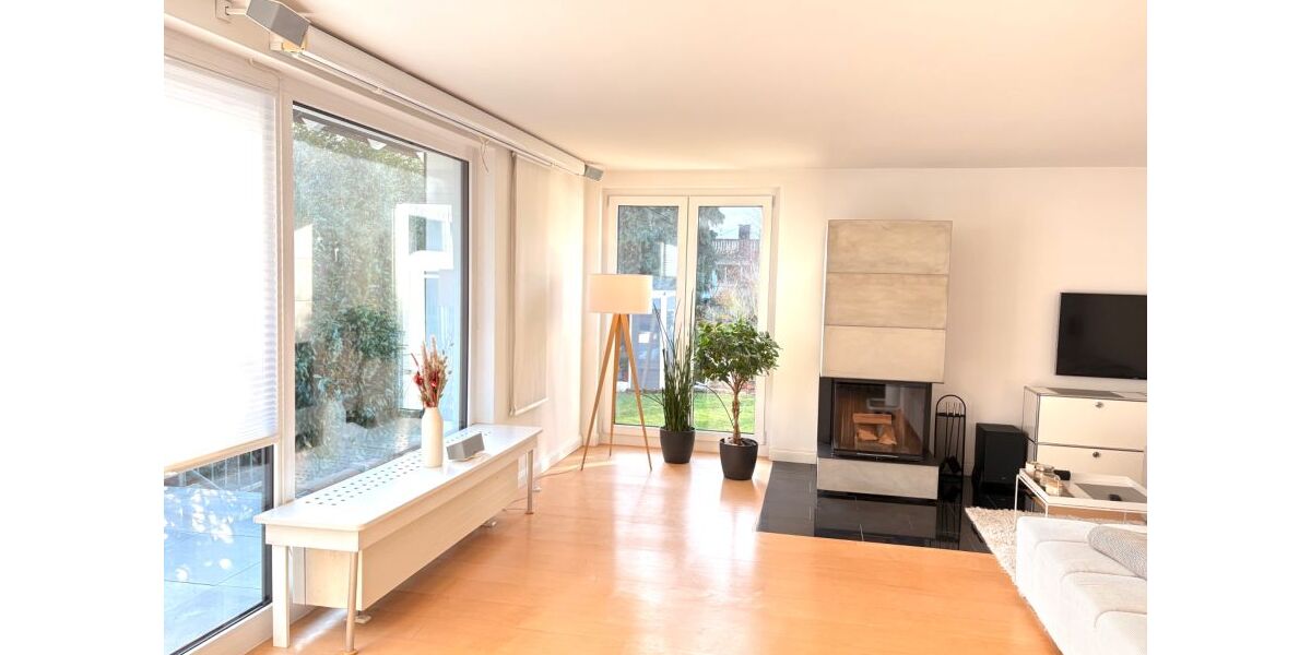 Provisionsfrei* Modernes Einfamilienhaus mit Anbau, Garten, Kamin, Terrasse 260m² Wohnflächenpotenzial - Gewerbeobjekt Reinheim | Angebot:27294908