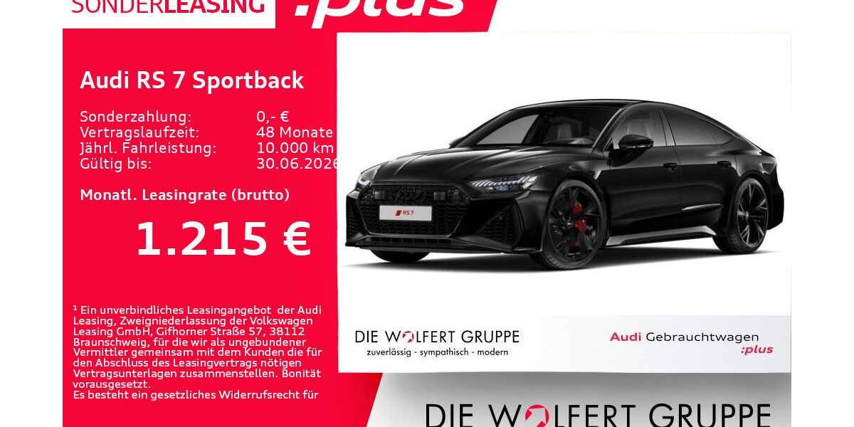 Audi RS7 3.895 km 119.990 &euro; Großwallstadt 63868
