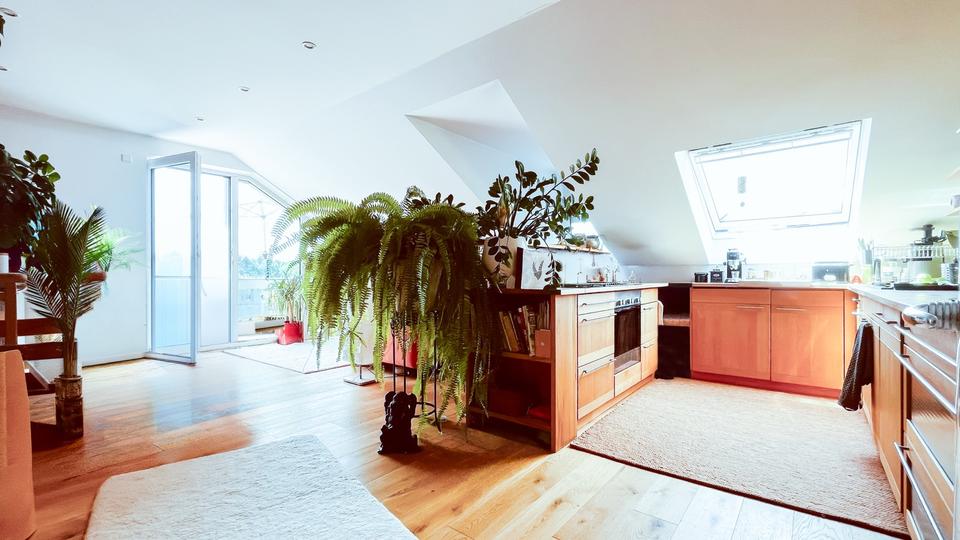 Dachgeschoßwohnung Aschaffenburg Gailbach - 3 Zimmer, 77 m&sup2;, 390.000&euro; | Angebot:27071200