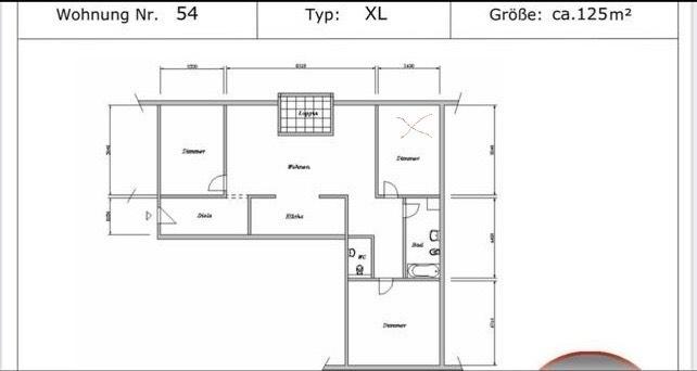 Dachgeschoßwohnung Sulzbach am Main - 1 Zimmer, 125 m&sup2;, 540&euro; | Angebot:26024577