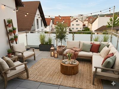 TRÄUMEN UND WOHNEN MIT STIL - Maisonettenwohnung Goldbach | Angebot:26391958