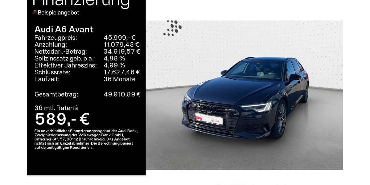 Audi A6 34.900 km 44.999 &euro; Linsengericht 63589