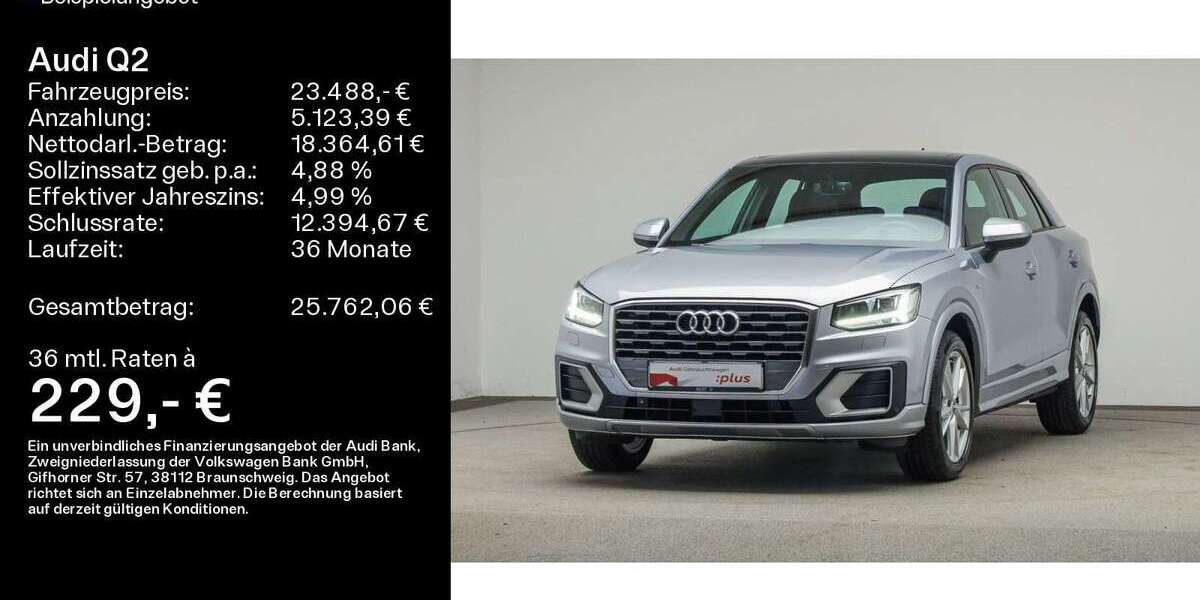 Audi Q2 38.000 km 23.488 &euro; Mühlheim a. Main 63165