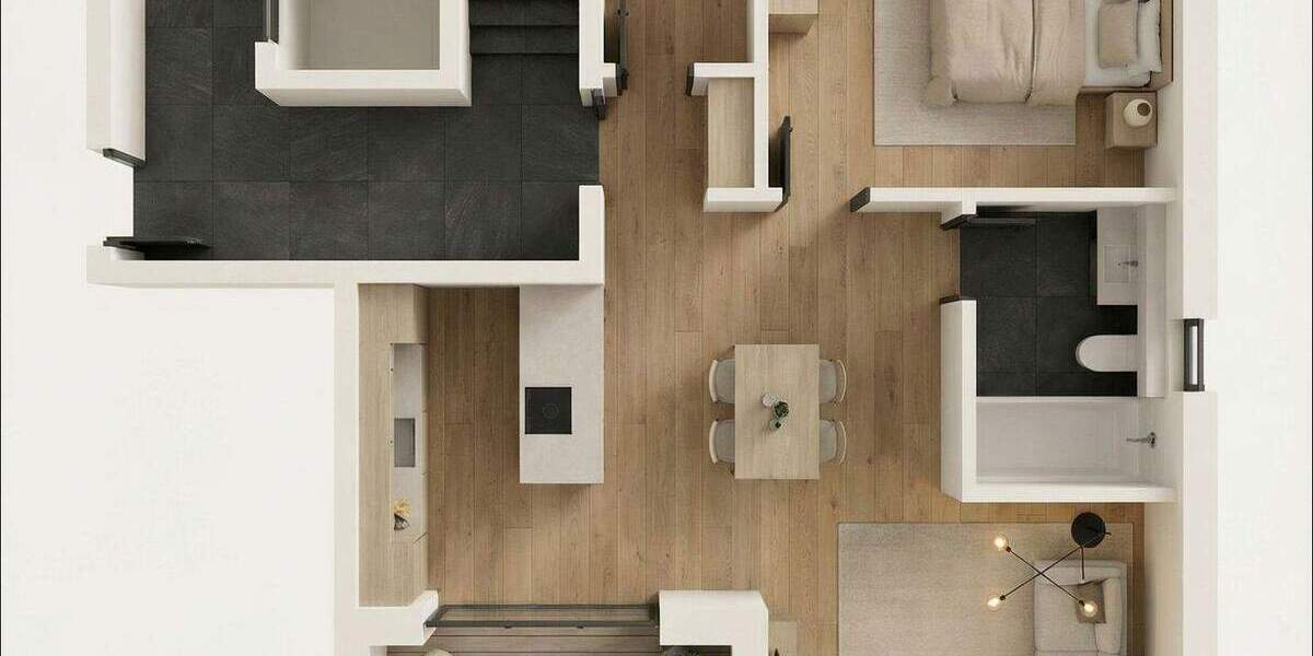 Etagenwohnung Aschaffenburg Innenstadt - 2 Zimmer, 60 m&sup2;, 339.000&euro; | Angebot:25705947