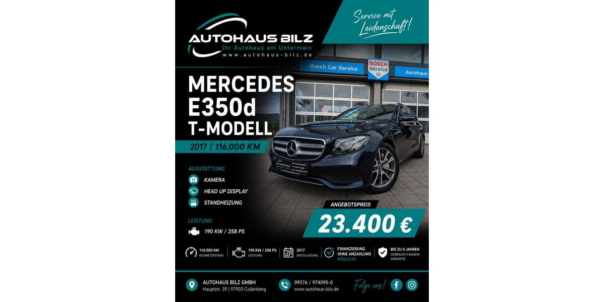 Mercedes-Benz E 350 116.000 km 23.400 &euro; Collenberg 97903