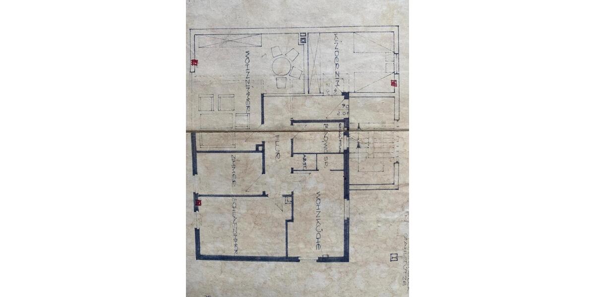 Etagenwohnung Goldbach - 3.5 Zimmer, 90 m&sup2;, 800&euro; | Angebot:25948034