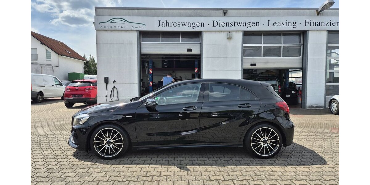 Mercedes-Benz A 200 BlueEfficiency, AMG-Line, LED, Klima, Navi, 91.800 km 17.790 &euro; Rodgau 63110