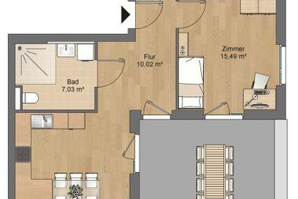 Wohnung Hanau Lamboy - 3 Zimmer, 95 m&sup2;, 1.059&euro; | Angebot:25960063