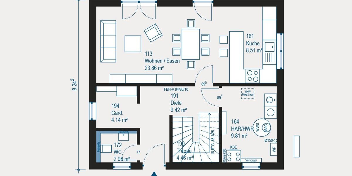 Ein Modernes Haus in Mühlheim -malerfertig inkl. Grundstück - Einfamilienhaus Mühlheim am Main | Angebot:27284934