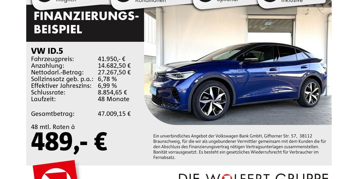 VW ID.5 9.874 km 41.950 &euro; Buergstadt 63927