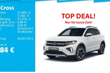 VW T-Cross 1.001 km 27.690 &euro; Hanau 63452