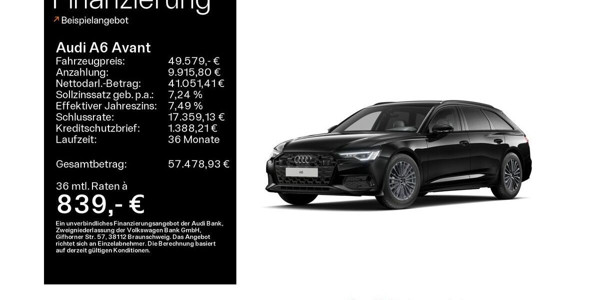 Audi A6 21.200 km 49.579 &euro; Mühlheim 63165