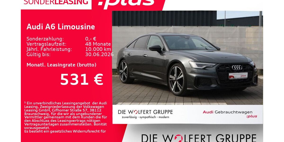 Audi A6 11.189 km 55.980 &euro; Großwallstadt 63868