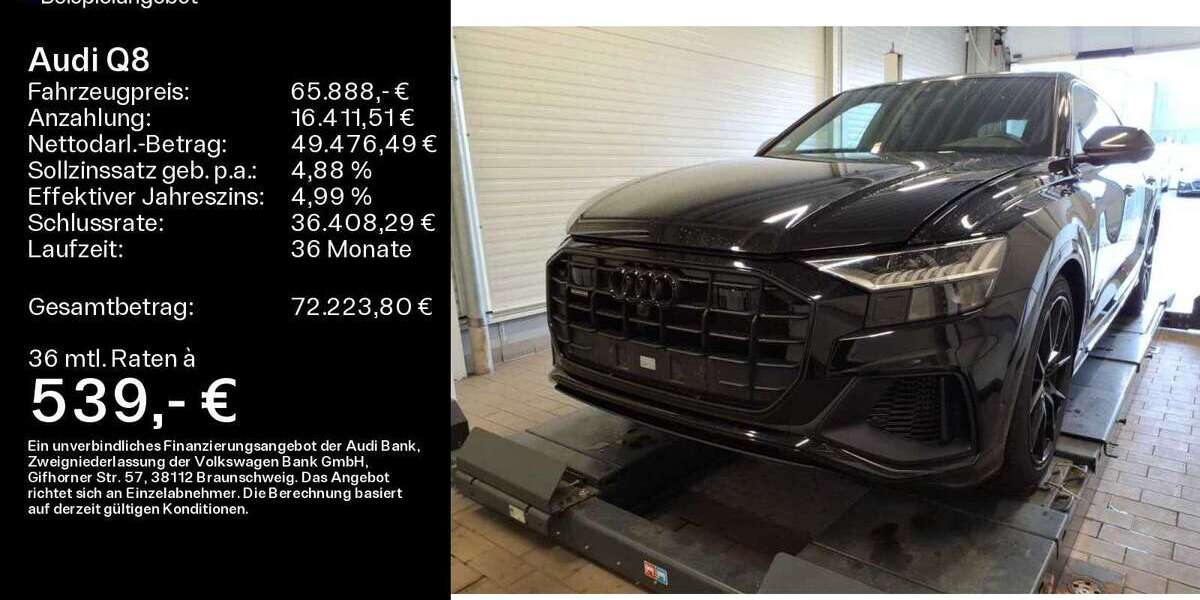 Audi Q8 68.500 km 65.888 &euro; Mühlheim a. Main 63165