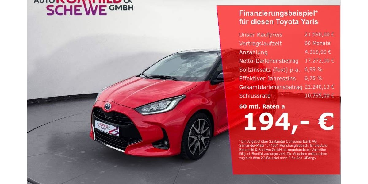 Toyota Yaris 36.400 km 21.590 &euro; Dieburg 64807