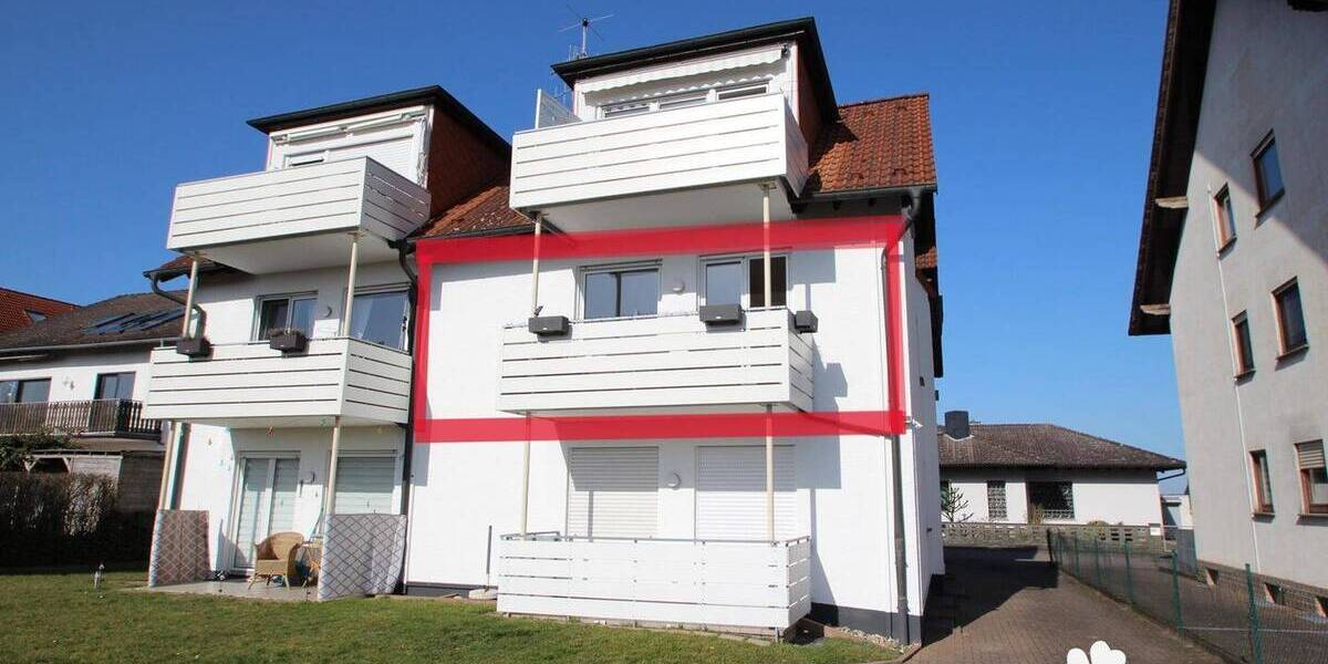 Etagenwohnung Mainhausen / Zellhausen Zellhausen - 3 Zimmer, 77 m&sup2;, 260.000&euro; | Angebot:26029287