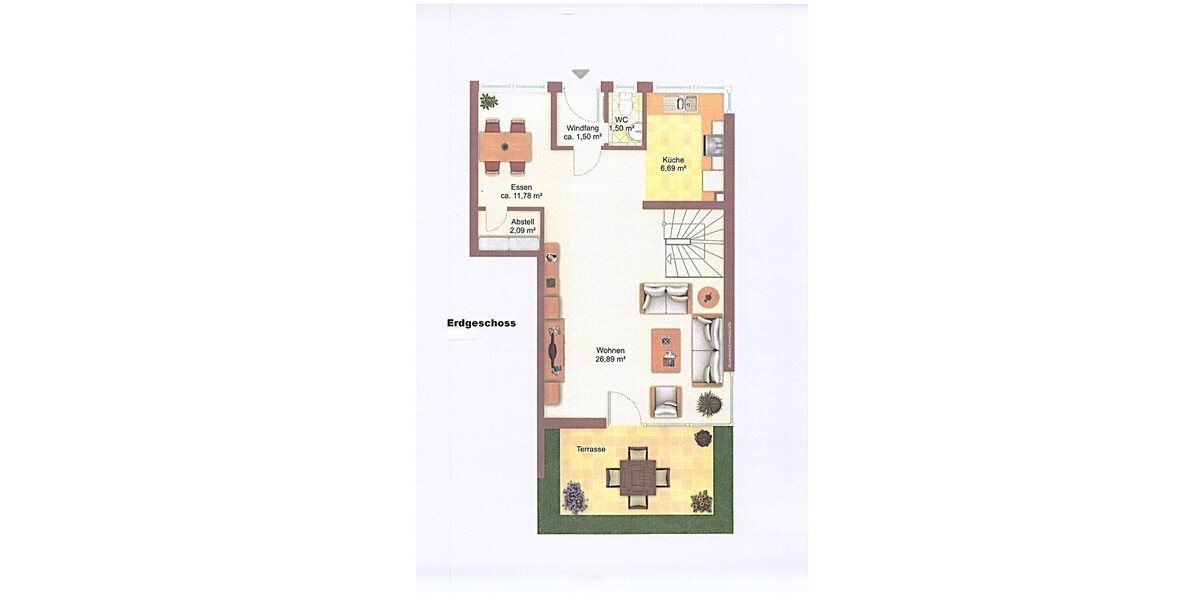 PROVISIONSFREI + Energieklasse B ! Eck-Haus im Haus mit Garten! Super Lage - Maisonettenwohnung Hanau | Angebot:27230168