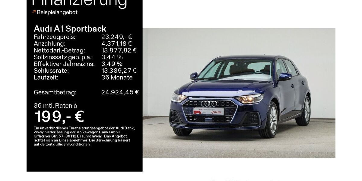 Audi A1 7.100 km 23.249 &euro; Mühlheim 63165