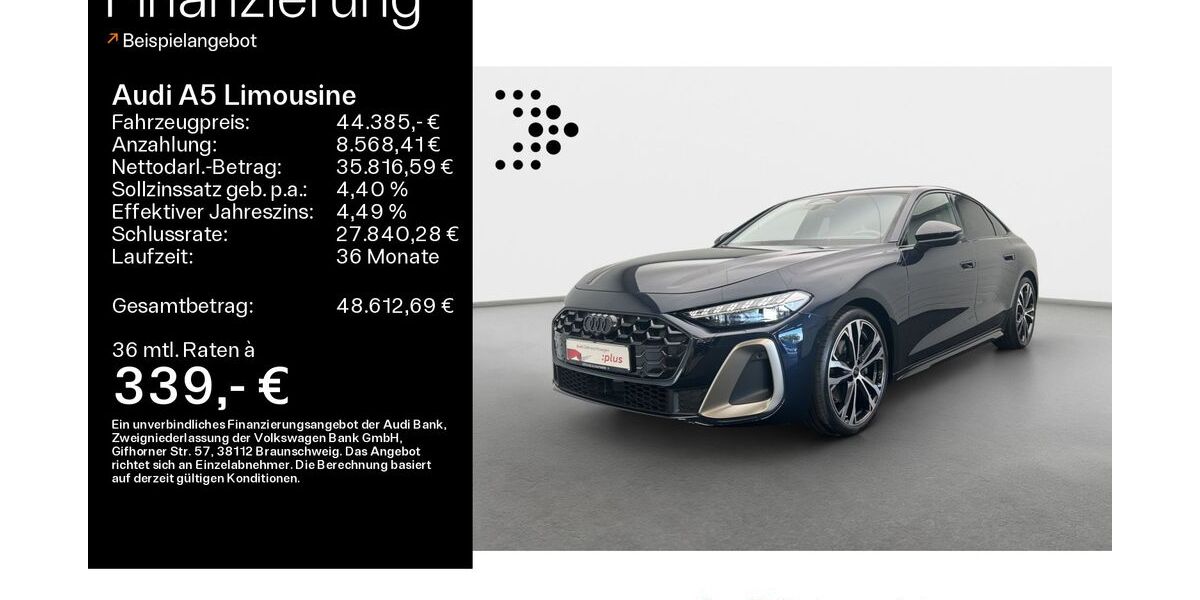 Audi A5 14.000 km 44.385 &euro; Linsengericht 63589