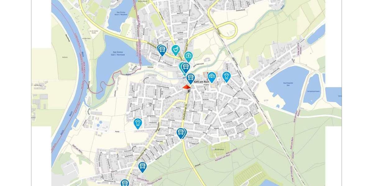 Mehrfamilienhaus, Wohnhaus Kahl am Main - 1 Zimmer, 451 m&sup2;, 895.000&euro; | Angebot:25778911