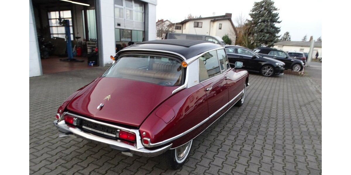 Citroen DS 20 Pallas ein Traum in rouge cornaline 1.200 km 84.900 &euro; Rodgau 63110