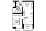 Etagenwohnung Laufach - 2 Zimmer, 42 m&sup2;, 950&euro; | Angebot:25860452