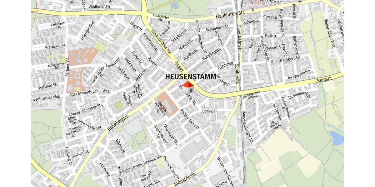 Etagenwohnung Heusenstamm - 2 Zimmer, 71 m&sup2;, 244.000&euro; | Angebot:25877680