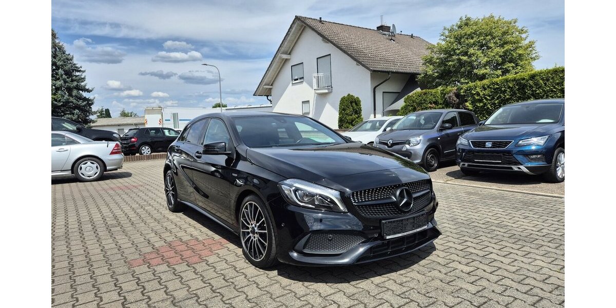 Mercedes-Benz A 200 BlueEfficiency, AMG-Line, LED, Klima, Navi, 91.800 km 17.790 &euro; Rodgau 63110