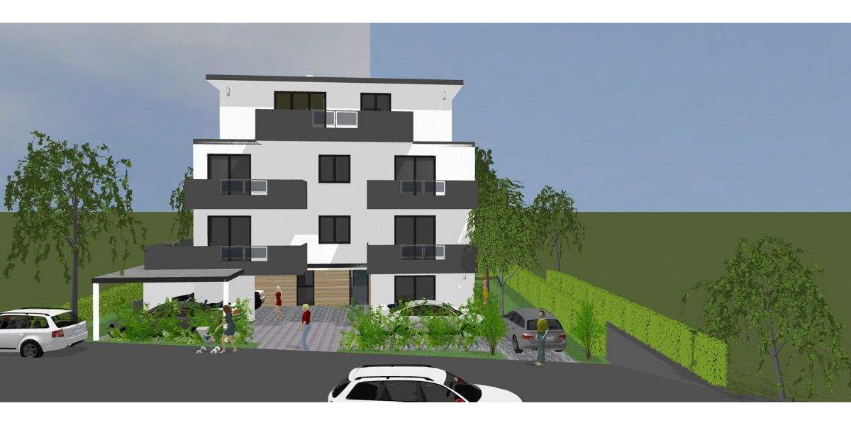 Terrassenwohnung Gelnhausen - 3 Zimmer, 91 m&sup2;, 489.600&euro; | Angebot:26187383