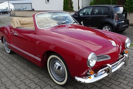 VW Karmann Ghia Cabrio vollständig restauriert 1.200 km 59.990 &euro; Rodgau 63110