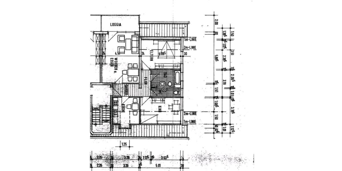 Etagenwohnung Hanau Lamboy - 3 Zimmer, 82 m&sup2;, 240.000&euro; | Angebot:26248919