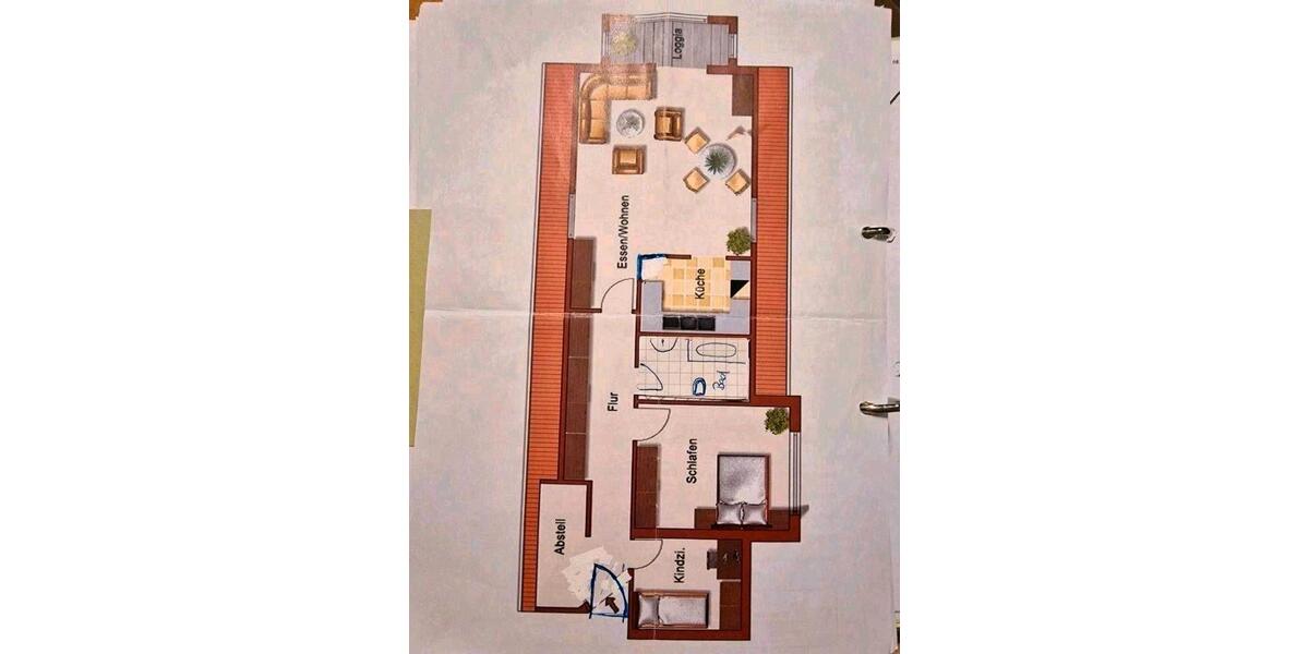 Dachgeschoßwohnung Obernburg am Main - 3 Zimmer, 80 m&sup2;, 199.999&euro; | Angebot:24311254