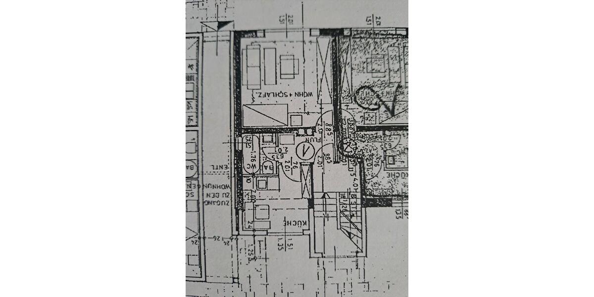 Erdgeschoßwohnung Hanau Lamboy - 1 Zimmer, 30 m&sup2;, 125.000&euro; | Angebot:24672980